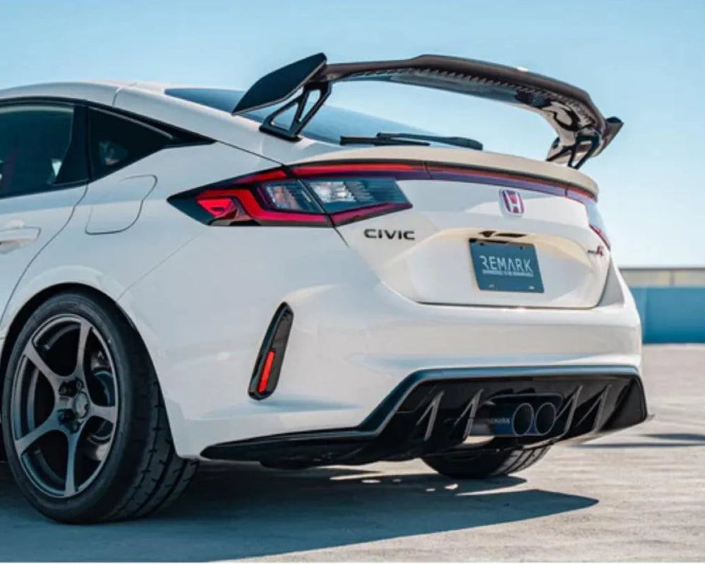 Remark Sports Touring Titanium + SS Front Pipe Catback Exhaust Honda Civic Type R FL5 2023+ - RK-C2076H-09TS