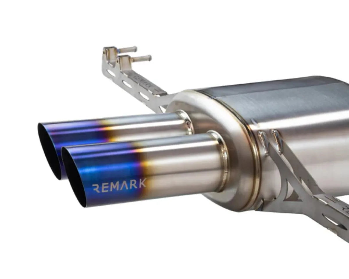 Remark Sports Touring Titanium + SS Front Pipe Catback Exhaust Honda Civic Type R FL5 2023+ - RK-C2076H-09TS