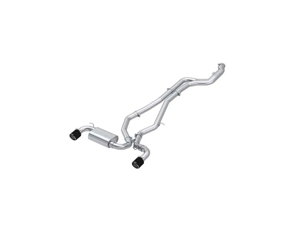 MBRP T304 Stainless 3-inch Catback Dual Rear Performance Exhaust Toyota Supra 2020-2025