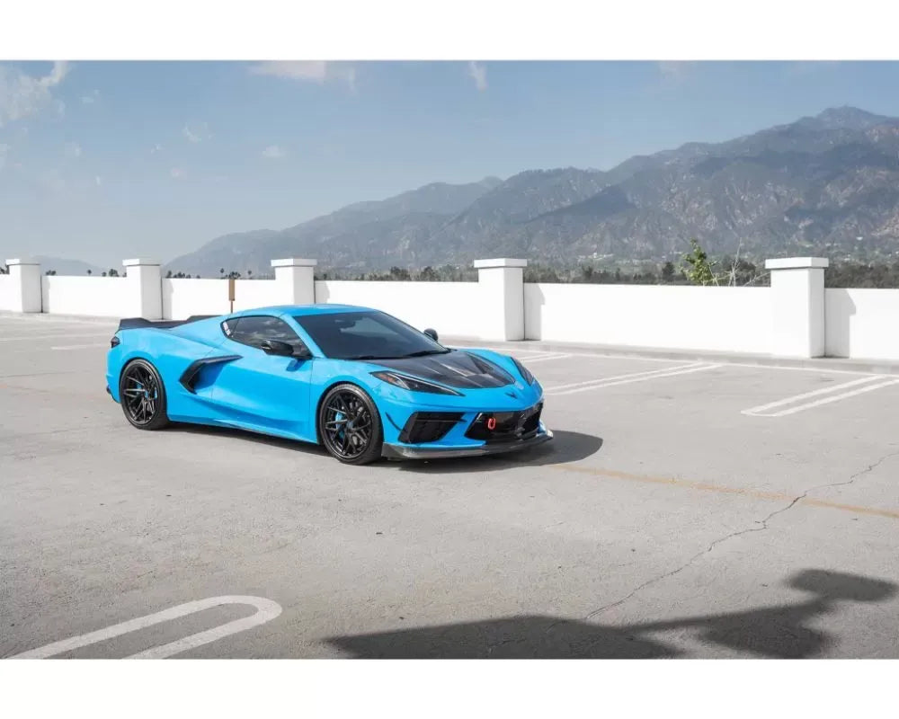 Street Hunter C8 Corvette Carbon Fiber Duckbill Spoiler - Enhanced Aerodynamics & Style