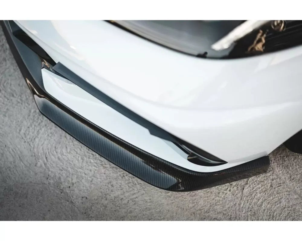 Enhance Corvette C8's Style: Street Hunter FRP Front Lip, Perfect Fit 2020-2024