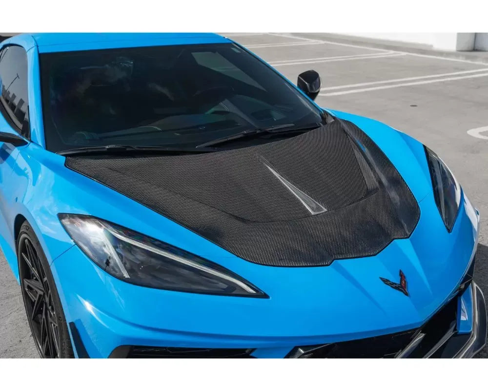 Street Hunter FRP Hood: C8 Corvette Stingray 2020-2024 Performance Upgrade