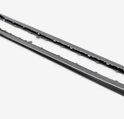 Seibon MB-Style Carbon Fiber Side Skirts Honda Civic Type-R Base 2023-2025 - SS23HDCVR-MB