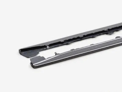 Seibon MB-Style Carbon Fiber Side Skirts Honda Civic Type-R Base 2023-2025 - SS23HDCVR-MB