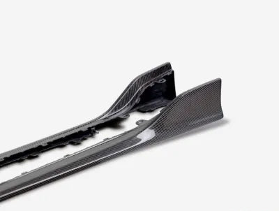 Seibon MB-Style Carbon Fiber Side Skirts Honda Civic Type-R Base 2023-2025 - SS23HDCVR-MB
