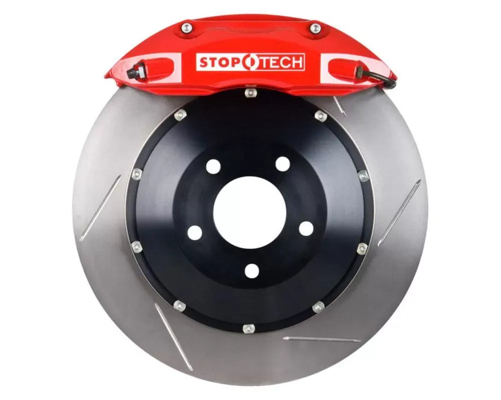 StopTech Performance Big Brake Kit, Red Caliper, Drilled Front Rotors for Porsche