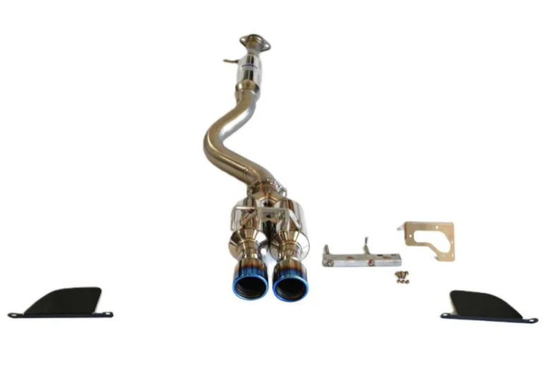 Invidia R400 Catback Exhaust w/ Titanium Tips Toyota GR Corolla 2022+
