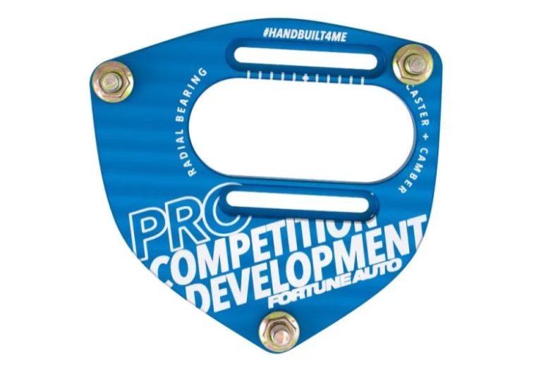 Fortune Auto PRO Fixed Caster + Adjustable Camber Top Plate for 2023+ Toyota GR Corolla