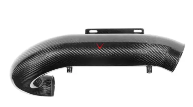 Eventuri Carbon Charge Pipe - V3 Upgraded Kit Honda FK8 Civic Type-R 2018-2021