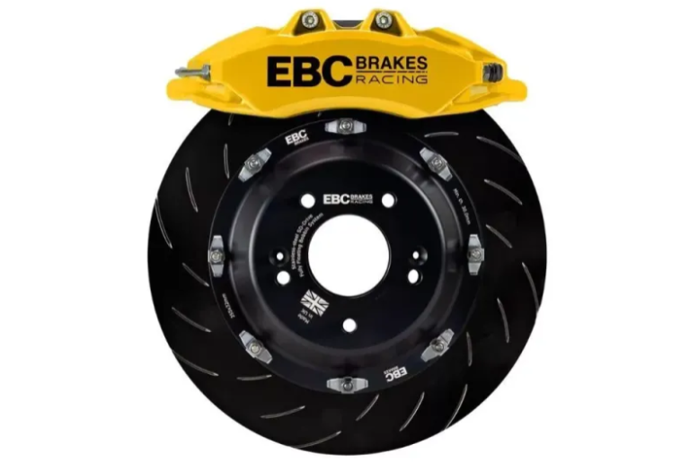 EBC Brakes Luminous Yellow Apollo-6 Calipers 380mm Rotors Front Big Brake Kit Honda Civic Type-R FK8 2.0T 2017-2022