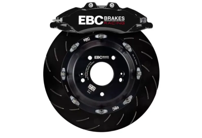 EBC Brakes Stealth Black Apollo-6 Calipers 380mm Rotors Front Big Brake Kit Honda Civic Type-R FK8 2.0T 2017-2022