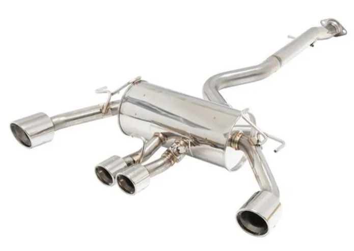 APEXi N1-X Quad-Exit Catback Exhaust System w/ Stainless Steel Tips (Non-Resonated Midpipe) Toyota GR Corolla 2023+