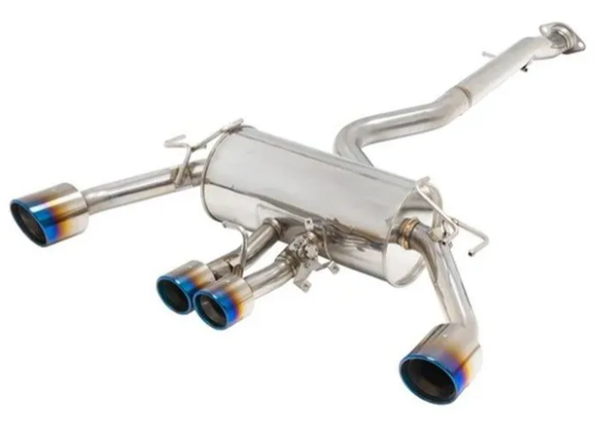 APEXi N1-X Quad-Exit Catback Exhaust System w/ Titanium Tips (Non-Resonated Midpipe) Toyota GR Corolla 2023+