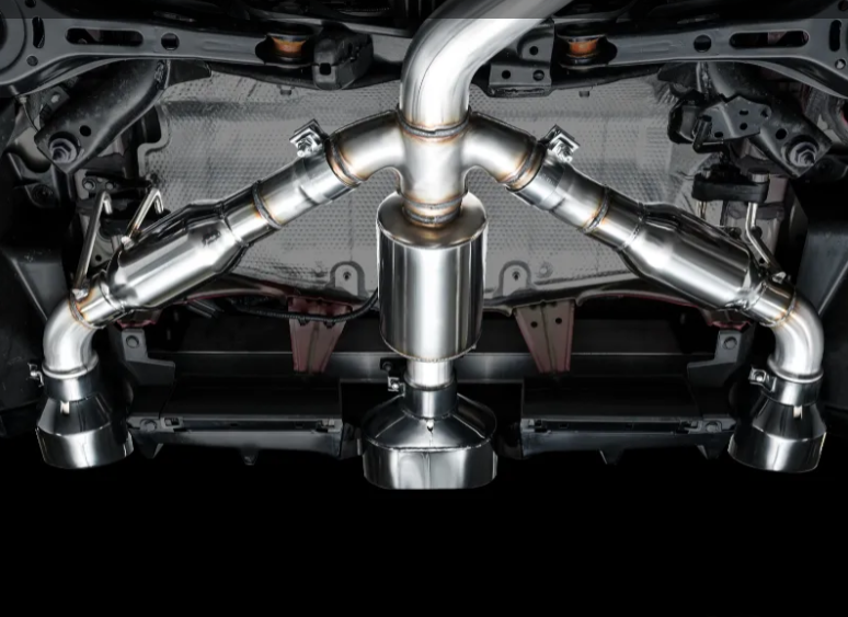 AWE Tuning Track Edition Exhaust | Diamond Black Tips Toyota GR Corolla 2023-2025