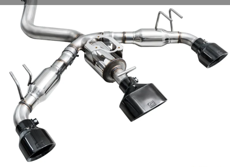 AWE Tuning Track Edition Exhaust | Diamond Black Tips Toyota GR Corolla 2023-2025