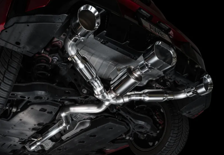 AWE Tuning Tuning Track Edition Exhaust | Chrome Silver Tips Toyota GR Corolla 2023-2025