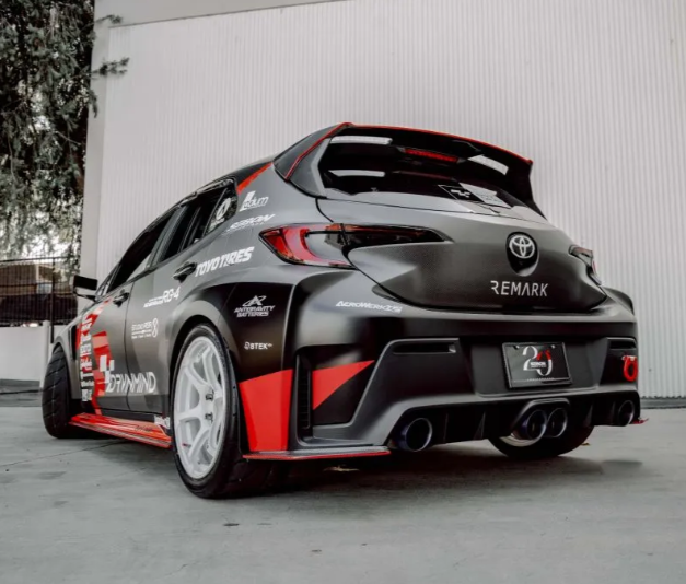 Seibon MB-Style Carbon Fiber Rear Lip Spoiler Toyota GR Corolla 2023-2025