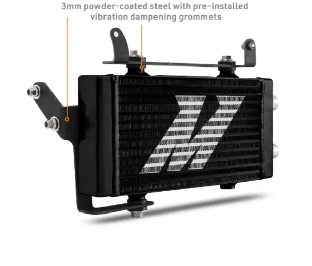 Mishimoto Oil Cooler Kit Toyota GR Corolla 2023-2024 - Non-Thermostatic Black