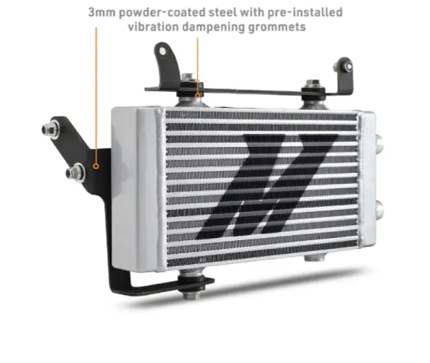 Mishimoto Oil Cooler Kit Toyota GR Corolla 2023-2024 - Non-Thermostatic Silver