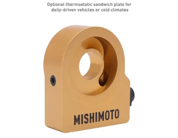 Mishimoto Oil Cooler Kit Toyota GR Corolla 2023-2024 - Black Thermostatic