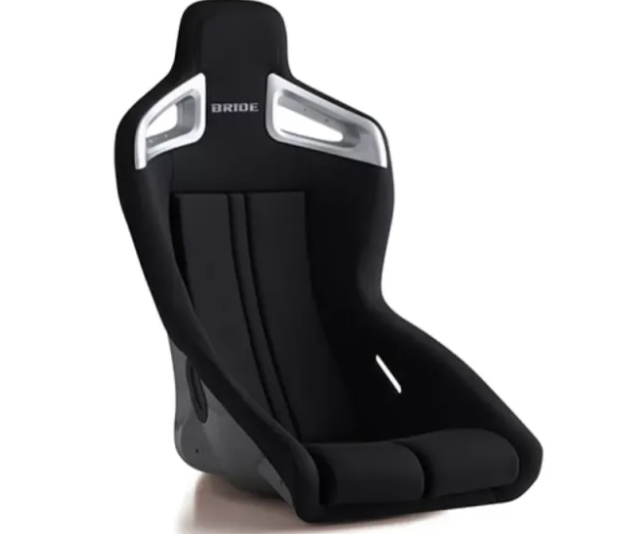 Bride A.I.R Black FRP Full Bucket Seat