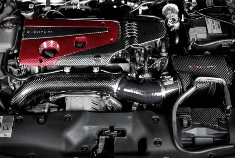 Eventuri Carbon Fiber V2 MAF Tube and Silicon Set Honda Civic Type-R FK8 2018-2020