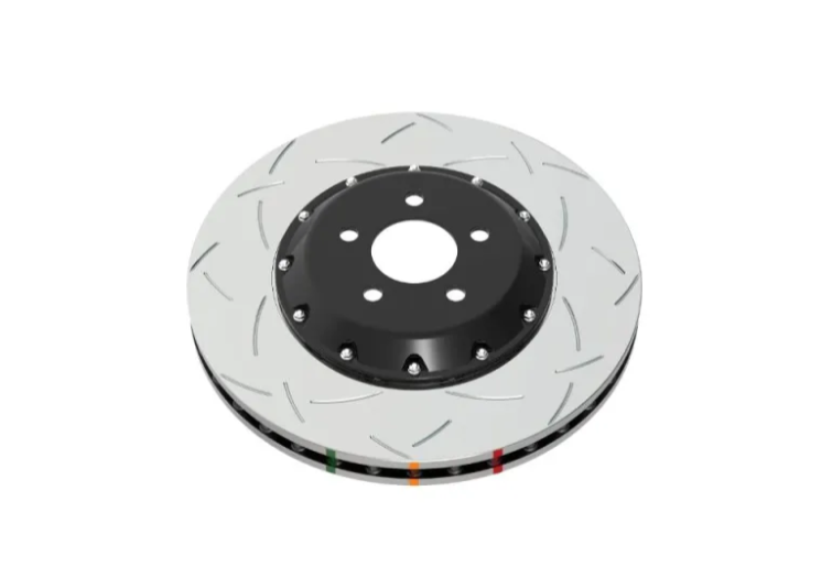 DBA 5000 Series Slotted Rotor w/ Black Hat - Front Hyundai Elantra N/Kona N 2022-2023