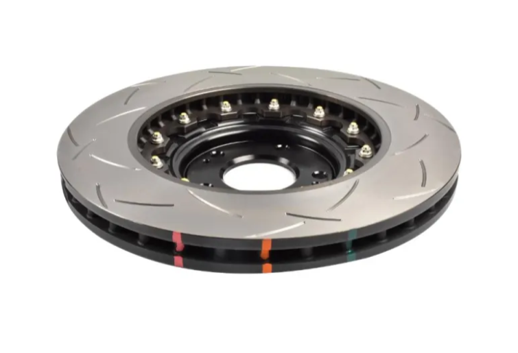 DBA 5000 Series Slotted Rotor w/ Black Hat - Front Hyundai Elantra N/Kona N 2022-2023