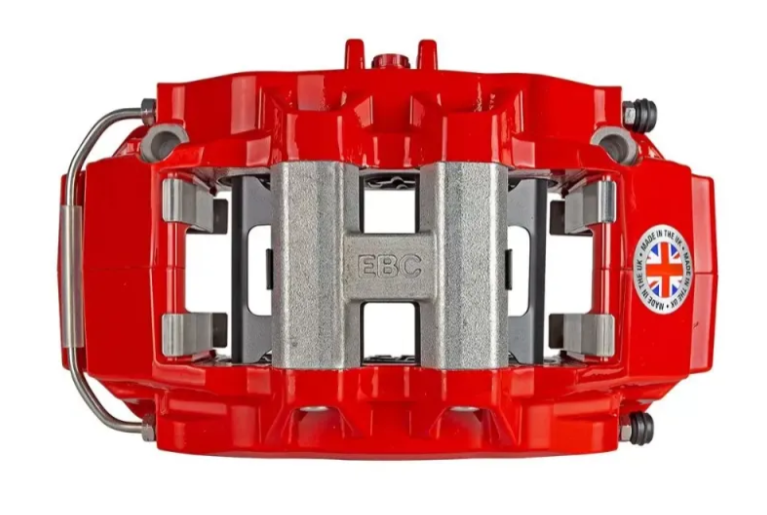 EBC Brakes Racing Red Apollo-6 Calipers 380mm Rotors Front Big Brake Kit Honda Civic Type-R FK8 2.0T 2017-2022