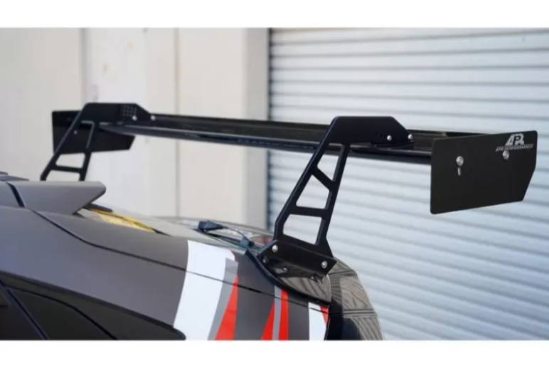 APR Performance GT-250 61" Carbon Fiber Swan Neck Wing Honda FK8 Civic Type R 2017-2021