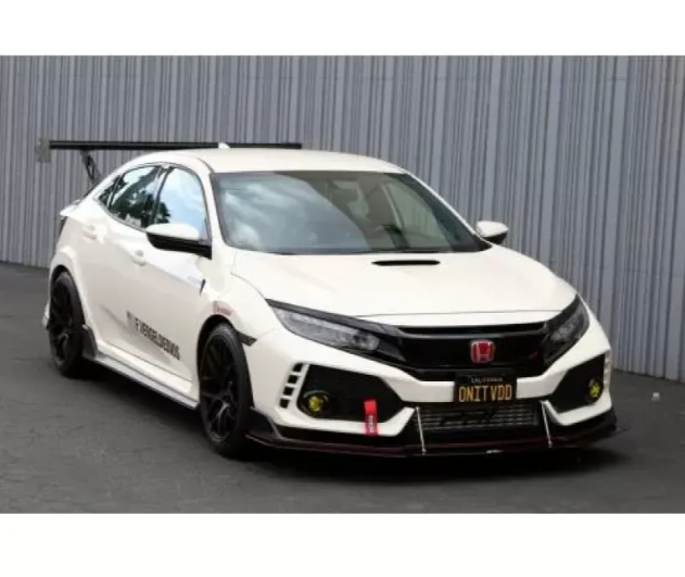 APR Performance GT-250 67" Carbon Fiber Adjustable Wing Honda FK8 Civic Type R 2017-2021