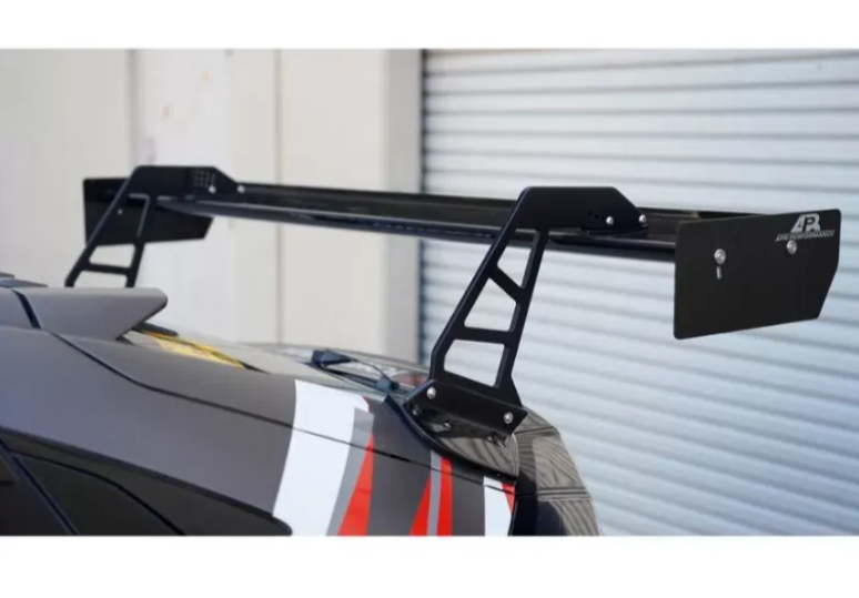 APR Performance GT-250 67" Carbon Fiber Swan Neck Wing Honda FK8 Civic Type R 2017-2021