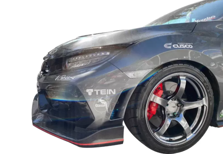 Varis Arising-II Front Bumper FRP/Carbon for Honda Civic Type R FK8 2017-2021