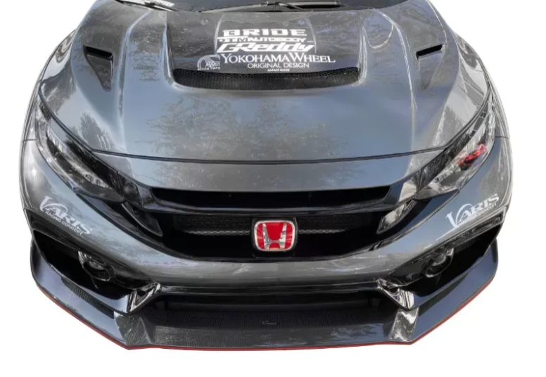 Varis Arising-II Front Bumper FRP/Carbon for Honda Civic Type R FK8 2017-2021