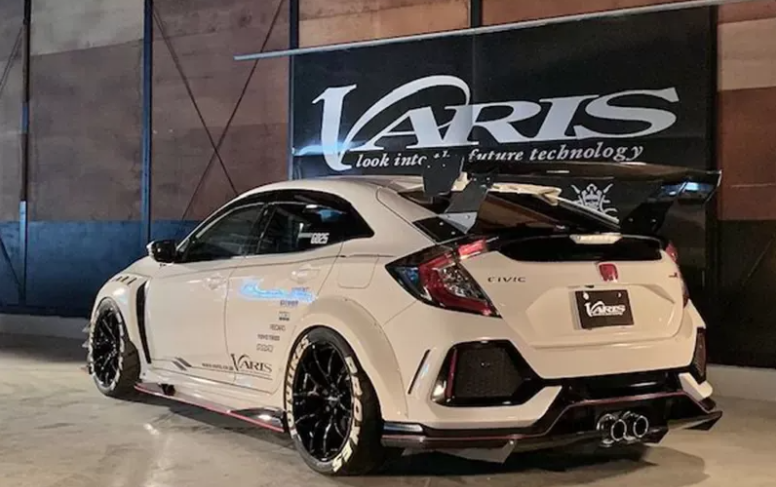 Varis Front Bumper and Side Skirts Widebody Upgrade Kit for Honda Civic Type-R FK8 2017-2021