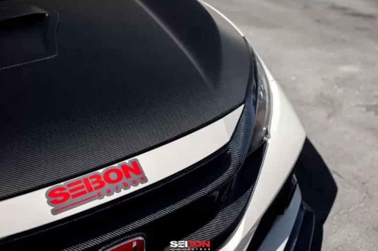 Seibon OEM-Style Dry Carbon Fiber Hood Honda Civic Type-R 2017-2021