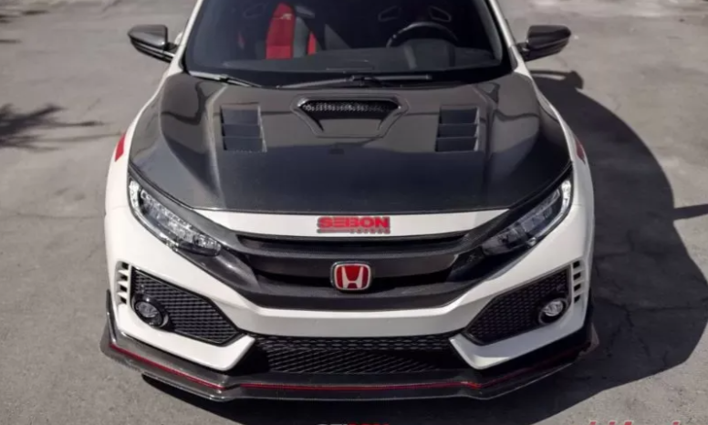 Seibon TS-Style Carbon Fiber Hood Honda Civic Type-R 2017-2021