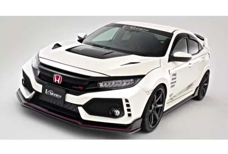 Varis Arising-I Carbon Fiber Vented Cooling Hood for Honda Civic Type-R 2017-2021