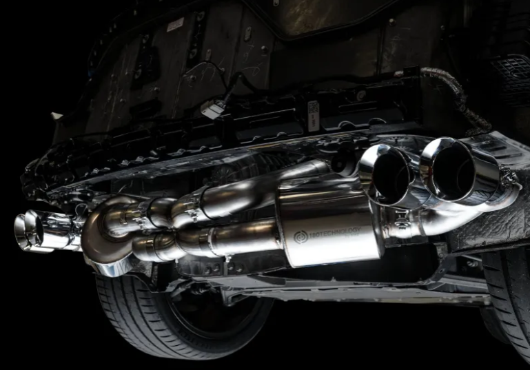 AWE Tuning Touring Edition Exhaust | 3" Diameter | 4.5" Quad Chrome Silver Tips Chevrolet Corvette Stingray|Corvette E-Ray 2020-2025