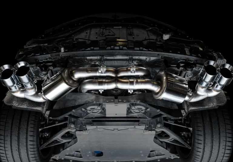 AWE Tuning Touring Edition Exhaust | 3" Diameter | 4.5" Quad Chrome Silver Tips Chevrolet Corvette Stingray|Corvette E-Ray 2020-2025