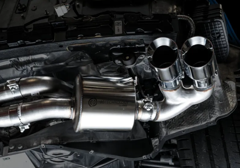 AWE Tuning Touring Edition Exhaust | 3" Diameter | 4.5" Quad Chrome Silver Tips Chevrolet Corvette Stingray|Corvette E-Ray 2020-2025