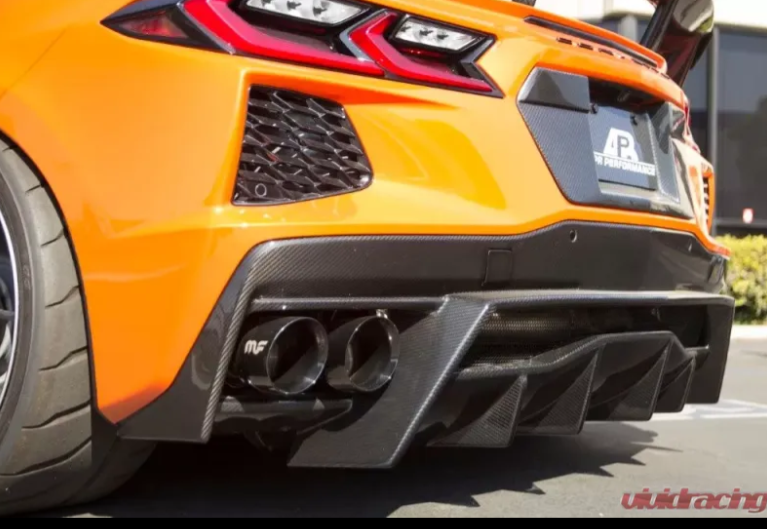 APR Performance Carbon Fiber Rear Diffuser Chevrolet Corvette C8 2020+