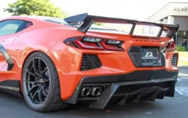 APR Performance Carbon Fiber Rear Diffuser Chevrolet Corvette C8 2020+