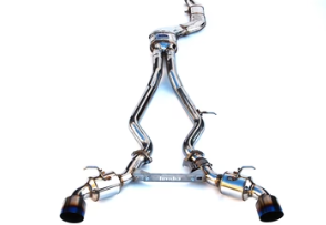 Invidia Dual N1 Catback Exhaust with Titanium Tips for Toyota Supra 2019+