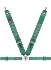 Takata Race 4 4-Point Bolt-On Racing Harness Green - T 71001-H2 - Image 2