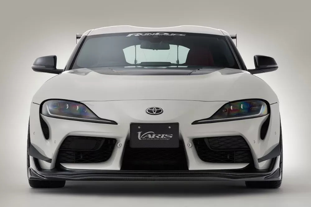 Varis Arising-I Carbon Fiber Front Spoiler for Toyota Supra GR A90 2020-2024