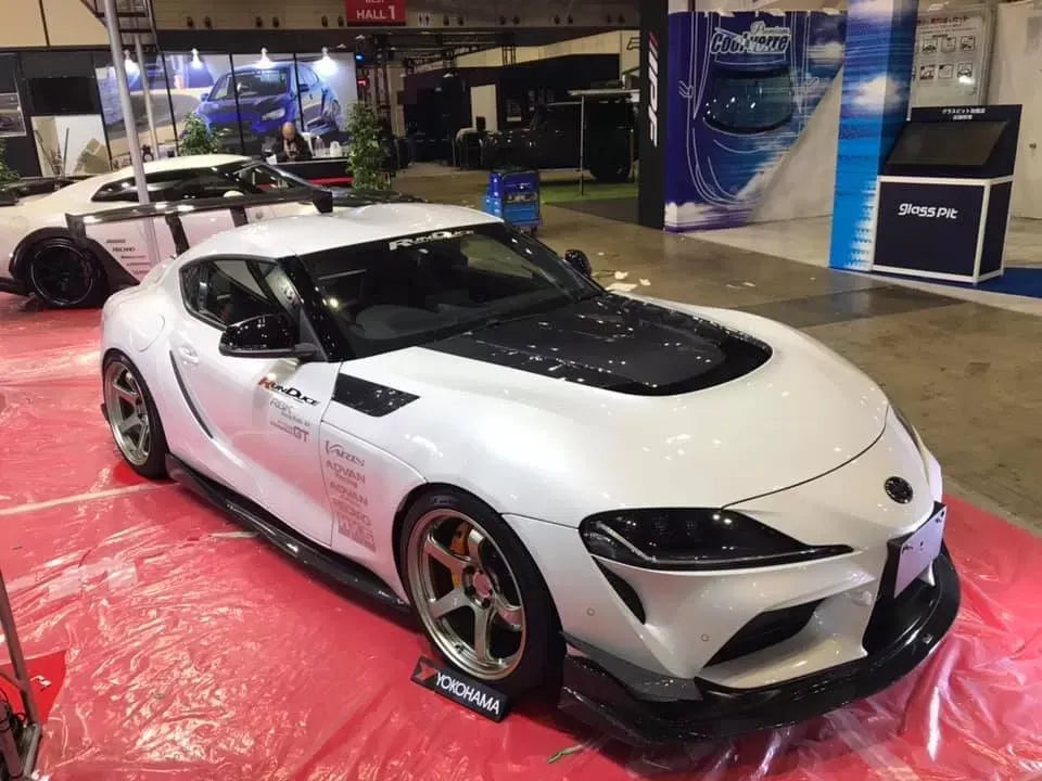 Varis Arising-I Carbon Fiber Front Spoiler for Toyota Supra GR A90 2020-2024