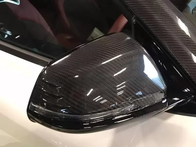 Varis Dry Carbon Fiber Mirror Covers for Toyota A90 Supra Lightweight Design