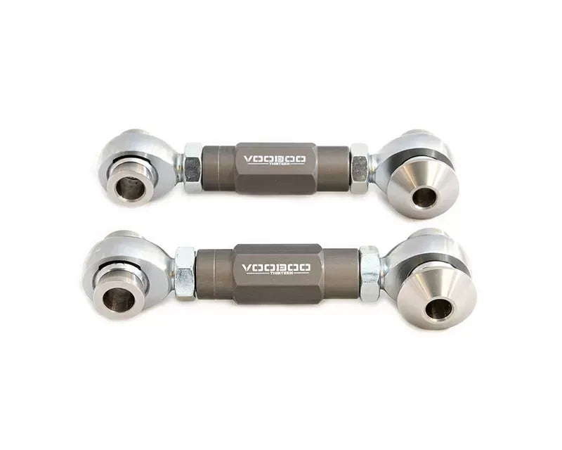 Voodoo13 Performance Clear Adjustable Rear Vertical Links for Ford S550 Mustang