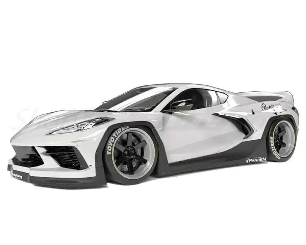 GReddy Rocket Bunny C8 Corvette Rear Over-Fenders 2020-2024 Widebody Kit